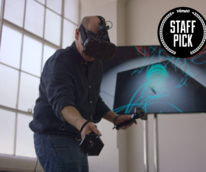 Person demonstrates how to use a virtual reality headset to create a 3d model of himself.
(vimeo STAFF PICK,man, people, indoors, business, technology, one, looking, down to a science, adult, safety, industry, family, light, landscape, woman, security, science, portrait, healthcare, connection)