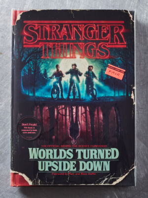 The cover of the book.
(STRANGER THUNGS FAIR Don