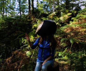 A girl in a forest.
(wood, tree, hike, nature, fall, hiking, adventure, landscape, trail, outdoors, people, leaf, mountain, recreation, park, one, daylight, travel, moss, rainforest)