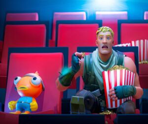 A man in a superhero costume sitting in a theater and watching a movie.
(movie, sit, popcorn, people, indoors, man, sitting, music, fun, audience, Christmas, stage, business, party, adult, stripe, child, adolescent, smile, theatre)